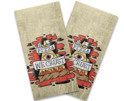 "In Pizza We Crust" Cornhole Wrap